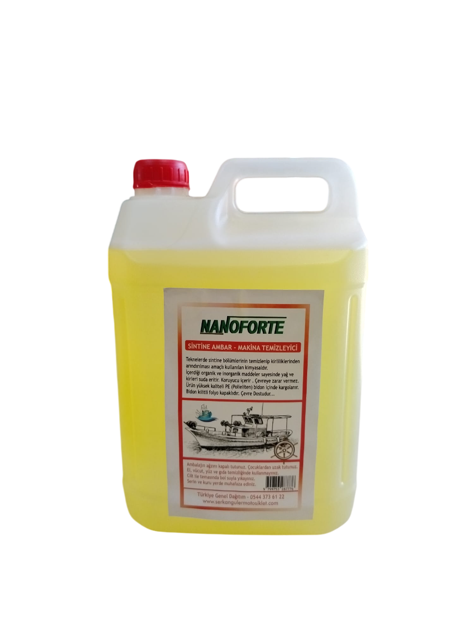 NANOFORTE MARİN SİNTİNE MOTOR-MAKİNE TEMİZLEYİCİ (5 LT.)